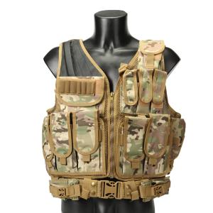 China Multifunctional Summer Tactical Vest Combat Waistcoat Breathable CS Field Equipment on sale