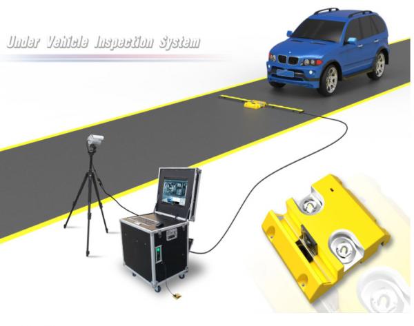 Quality Portable Under Vehicle Surveillance System With Automatic Digital Line Scan Camera wholesale
