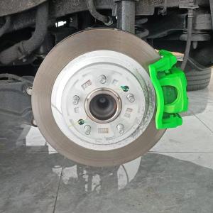 Monoblock Kia K5 Brake Caliper 6 Piston Calipers Green Color