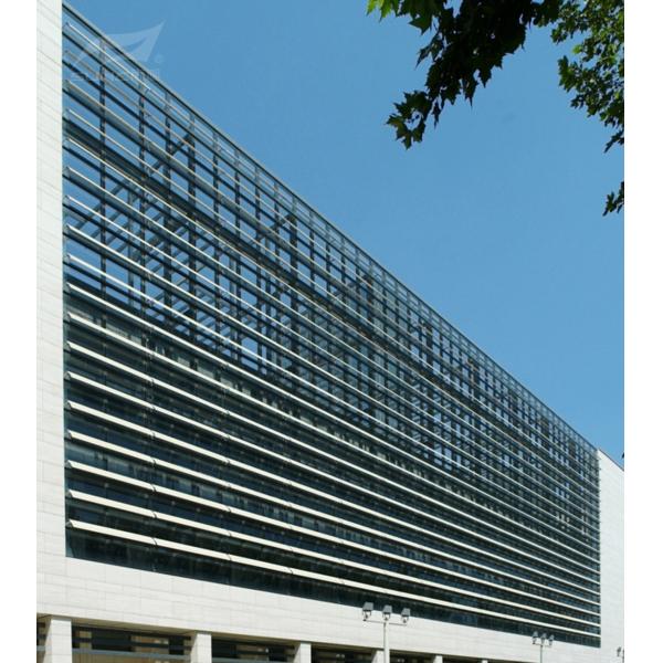 Quality Public Architectural Sunshade Louvers Architectural Sun Control System 600 Aeroscreen wholesale