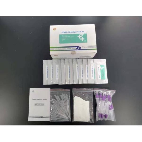 CE TGA Approved Rapid Test Kit Low MOQ With Saliva And Nasal Test Method For