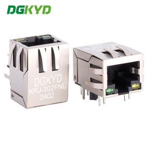 KRJ-202FNL RJ45 Connector Gigabit Router Network Socket Single Port RJ45 Jack