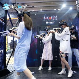 9D VR Arcade Machine weight 400kg VR Shooting Game Simulator For VR Theme park