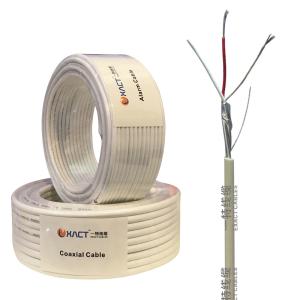 White PVC Jacket Shielded Alarm Cable 12x0.22mm2 with 7*0.2mm TCCA Stranded