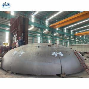 Cheap 7000mm Diameter ASME Stamping Segmented Tank Heads For Vessels Or Tanks for sale