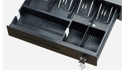 Cash Management Cash Drawer with Five Grid Cash Notes Slots and Four Grid Coins