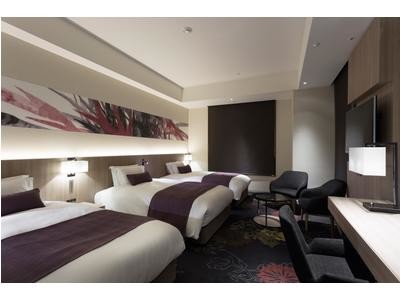 Quality Palmerston North resort hotel inteior design furniture Laminate headboard with nightstand and fabric upholstered sofa wholesale