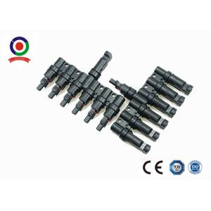 T Type Solar Branch Connector Double Seal Rings For Better Waterproof Effect