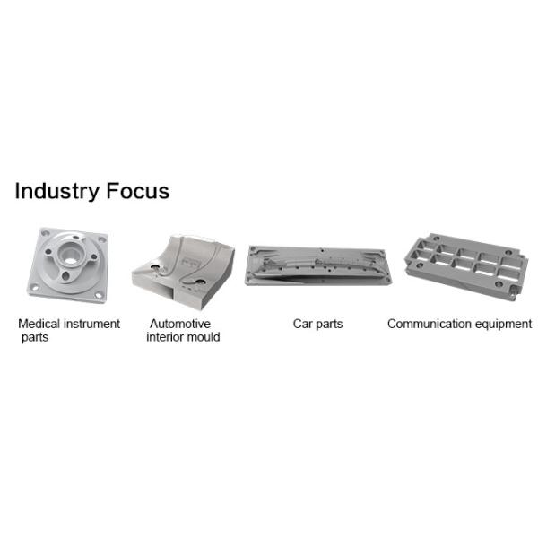 Industrial Belt Drive CNC Vertical Milling Center With Excellent Thermal Stability