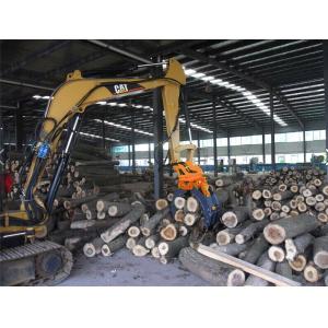 ISO9001 certified excavator hydraulic wood grapple with 360 degree rotation