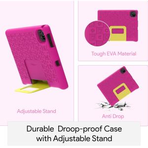 Educational Learning 10.1" Tablet PC WiFi 6 BT 5.0 Dual Camera For Boys And