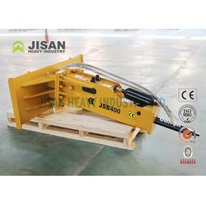 6" Steel Skid Steer Loader Hammer With 1200Bpm Impact Frequency