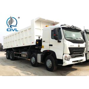 SINOTRUCK HOWO A7 Dump Truck 8x4, MODEL ZZ3317N3867N1, 371HP, LHD&RHD, LOADING