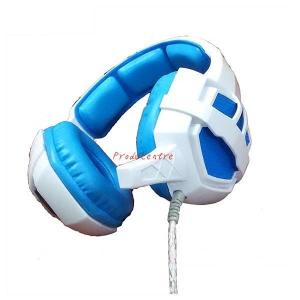 practical transformer face gaming headphone for ps4 game with DC jack and USB