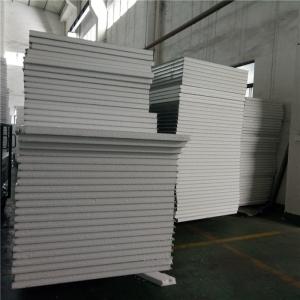 construction building materials 50mm eps sandwich panel with grey white steel