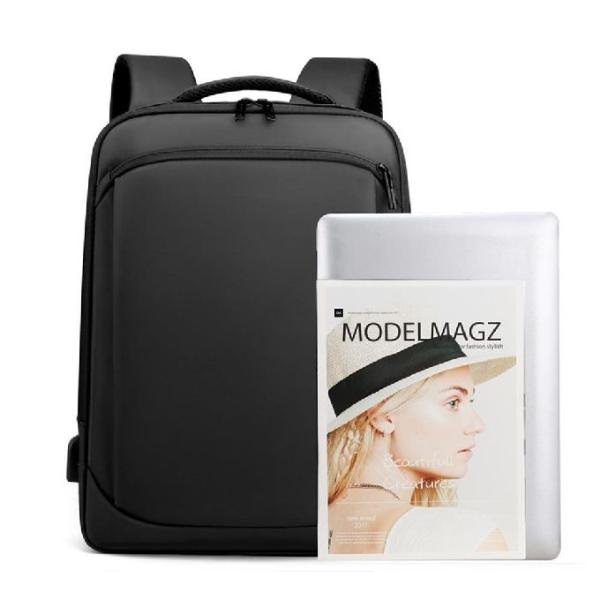 Quality Unisex Waterproof Notebook Backpack With USB Charging Port wholesale