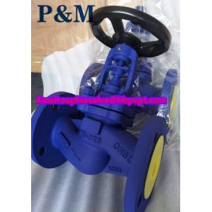 DIN PN40 GS-C25 bellows globe valve