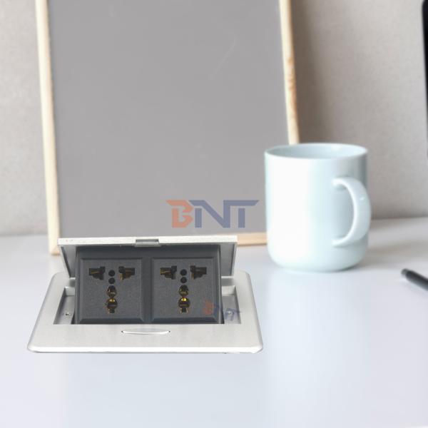 Quality Modern Workspace Power Socket 5m Cable BNT Pop Office Aluminum Embedded 2 IP44 USA Type AU 16A/10A Rated Designed for Australian wholesale