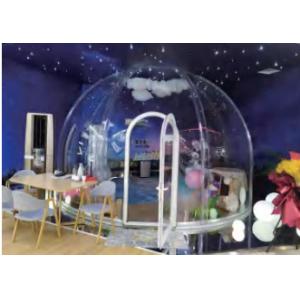 5m PC Bubble Geodesic Dome Glamping Tent Fully Transparent Color