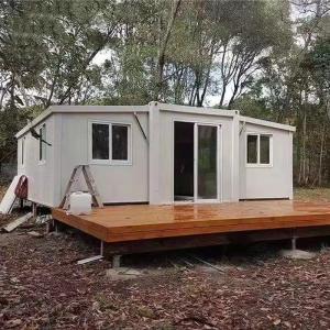 Multi-function 40ft Modular Home Collapsible 3 Bedroom Expandable Container