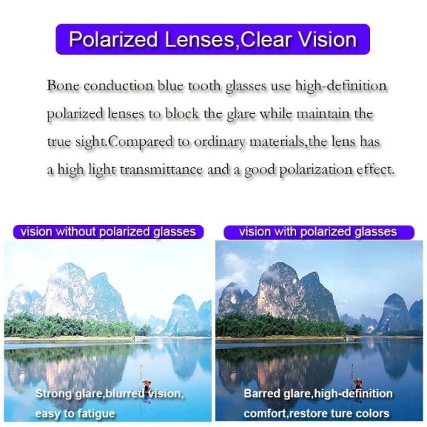 2019 hot new bluetooth bone conduction sunglasses,polarized lenses smart sunglasses for outdoor,running,hiking