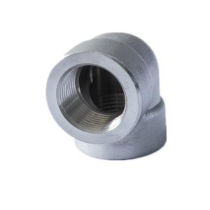 WP304 Butt Welded Steel Tee Elbow Threaded Pipe Fitting Stainless