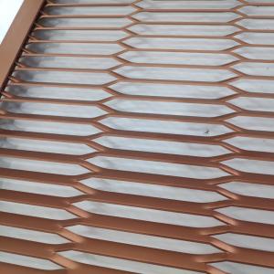 Exterior Wall 4x8 Feet Aluminum Expanded Mesh Sheet Powder Coated Rustproof
