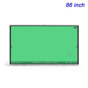 LCD Smart Interactive Panels Finger Touch FCC 86 Inch Smart Board