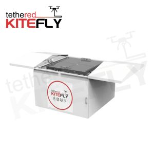 Emergency Tethered UAV Systems Tethered Hangar System For Monitoring Lighting SF