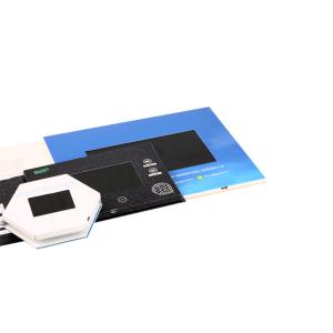 CMYK Printing Paper 2.4 Inch Lcd Invitation Card Magnetic Control