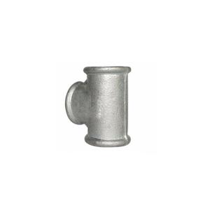 China China Manufacturer OEM Black Malleable Cast Iron Pipe Fittings Banded Tee on sale