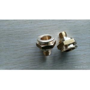 Customized Brass Quick Connector with all kinds of finishes, made in China