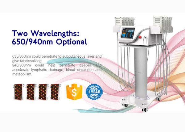 Quality Ce Approved 4d Lipo Laser Slimming Machine With 6/8/10/12/14/16 Pads wholesale