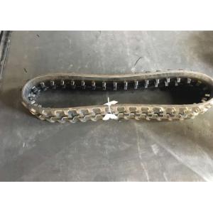 37 Link Replacement Rubber Tracks Black Color Long Durability With Oem Service