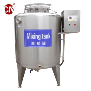 Electric Power Source 1000L Liquid Beverage Juice Mixing Tank with Heater and