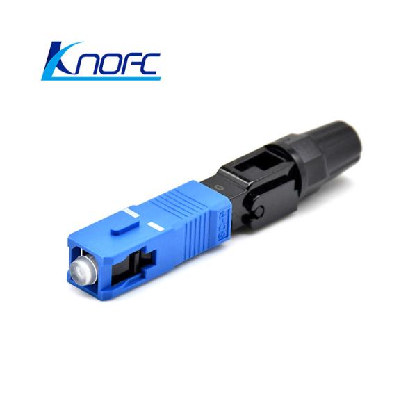 Quality FTTH Drop Cable SC/UPC Fiber Optic Fast Connector wholesale