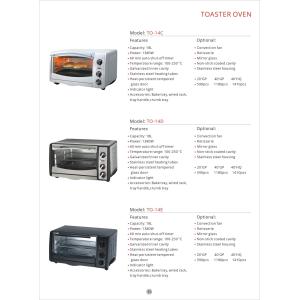 Cheap Toaster oven in home appliance Kitchen convection Vertical toaster oven GK-T0-14C for sale