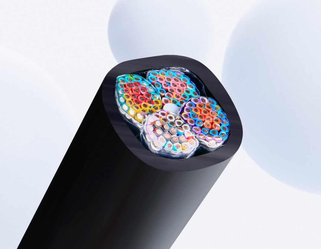 High Temperature Soft Silicone Wire Cable Construction with Stranded Copper Conductor