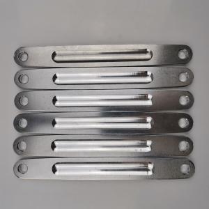 Natural Aluminium Sprint Car 7" Jacobs Ladder Strap with Customizable Design and