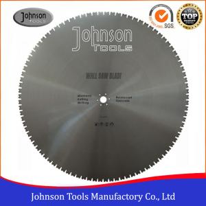 Reinforced Concrete Diamond Wall Saw Blades With Single U Segment 600-1600mm