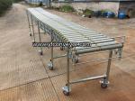 Gravity Telescopic Roller Conveyor for Unloading Containers