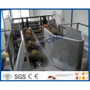 High Efficient Pineapple Processing Line With Pineapple Cutting Machine