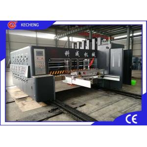 China Automatic Printer Slotter Die Cutter / Four Colour Flexo Printing Machine on sale