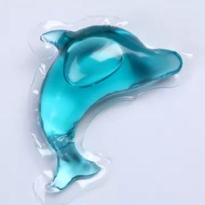 China 8g Dolphin-Shaped Concentrated Laundry Detergent Capsules Pods Green Fresh Forest Fragrance For Apparel 's on sale