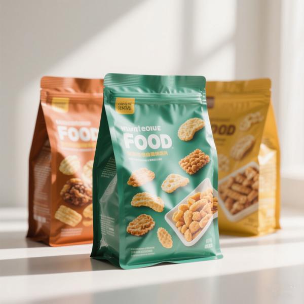 Quality Custom Printed Metallic Mylar Bags For Snacks  0.01g/m²/day Moisture Barrier Technology wholesale