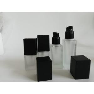 Liquid Foundation Cosmetic Packaging Set With Screen Printing Surface