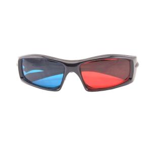 Cheap Reusable Plastic Red Cyan 3D Glasses / anaglyph red blue 3d glasses for sale