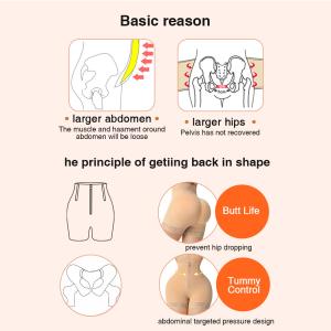 High Waist Butt Enhancer BBL Fajas Shorts for Women Tummy Trimmer and Control