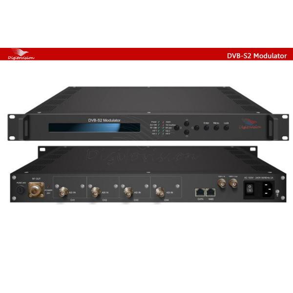 Quality 8 Channels DVB-T DVB-S2 Encoder Modulator wholesale