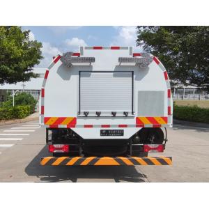 Customizable Fence Cleaning Truck with Front Lighting Fixtures and Optional